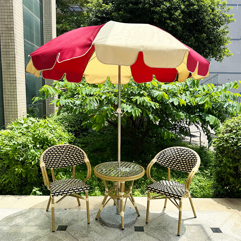 135 编滕一桌两椅