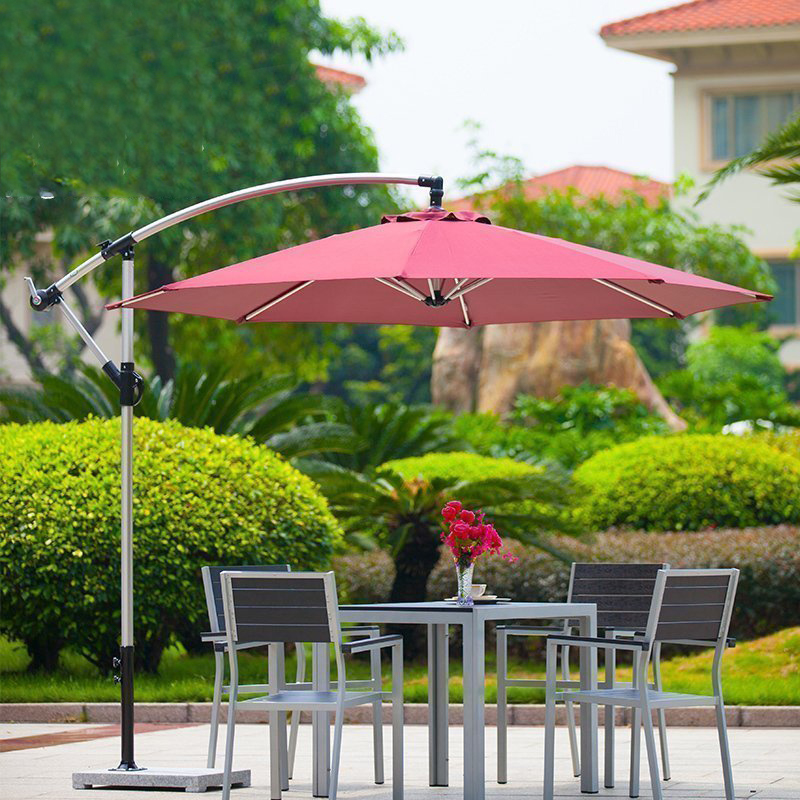 户外铝合金2.7米香蕉伞